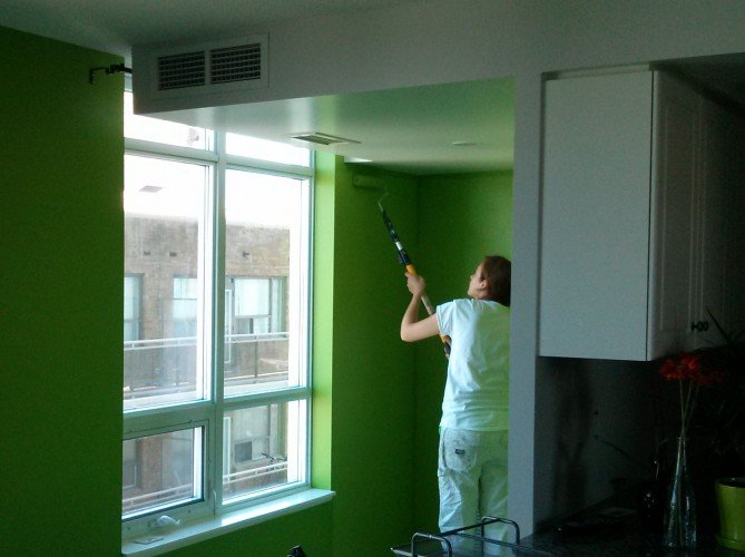 One reason to hire us - our painters